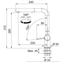 Кухонная мойка Franke Set MYX 210-50 51.2 x 41.2 / Нержавеющая сталь / Серебряный photo 3