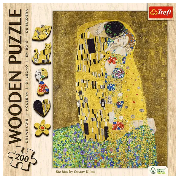 Puzzle Trefl The Kiss 9+/ Numărul de piese: 200 photo 3 Puzzle Trefl The Kiss 9+/ Numărul de piese: 200 photo 3