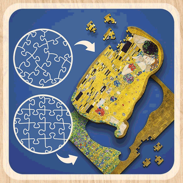 Puzzle Trefl The Kiss 9+/ Numărul de piese: 200 photo 4 Puzzle Trefl The Kiss 9+/ Numărul de piese: 200 photo 4