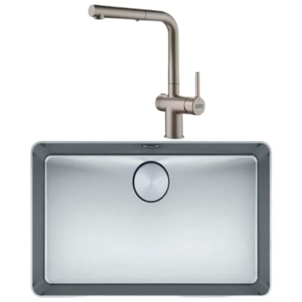 Кухонная мойка Franke Set MYX 210-70 71.2 x 41.2 / Нержавеющая сталь / Серебряный photo 1