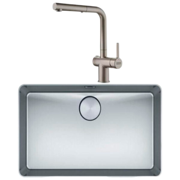 Кухонная мойка Franke Set MYX 210-70 71.2 x 41.2 / Нержавеющая сталь / Серебряный photo 1