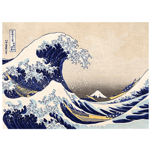 Puzzle Trefl The Great Wave off Kanagawa 9+/ Количество деталей: 200 photo 2 Puzzle Trefl The Great Wave off Kanagawa 9+/ Количество деталей: 200 photo 2
