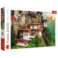 Puzzle Trefl Tiger's Nest Bhutan 15+/ Количество деталей: 2000