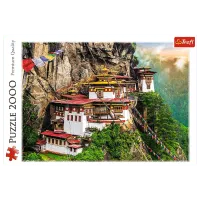 Puzzle Trefl Tiger's Nest Bhutan 15+/ Numărul de piese: 2000 photo 2