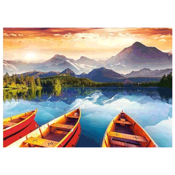 Puzzle Trefl Crystal lake 15+/ Numărul de piese: 2000 photo 2 Puzzle Trefl Crystal lake 15+/ Numărul de piese: 2000 photo 2
