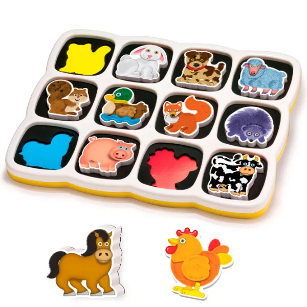 Настольная игра Quercetti 230 SMART PUZZLE Farm 1.5+/ Развитие photo 2