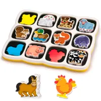 Joc de masă Quercetti 230 SMART PUZZLE Farm 1.5+/ Dezvoltare photo 2