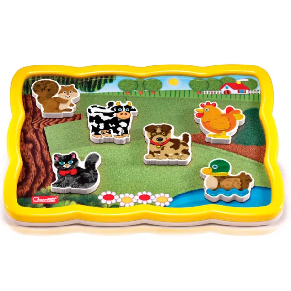 Настольная игра Quercetti 230 SMART PUZZLE Farm 1.5+/ Развитие photo 3