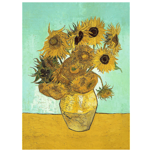 Puzzle Trefl Sunflowers - Vincent van Gogh 9+/ Numărul de piese: 200 photo 2 Puzzle Trefl Sunflowers - Vincent van Gogh 9+/ Numărul de piese: 200 photo 2