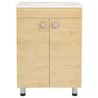 Наборы мебели для ванной комнаты Rozzy Jenori RJFU005-14OK ЛДСП / Oak