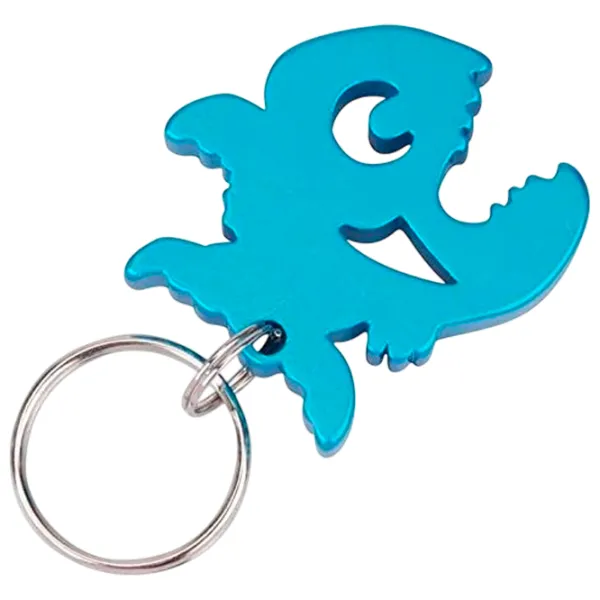 Breloc Munkees Bottle Opener Pyranha Metal / Blue photo 1 Breloc Munkees Bottle Opener Pyranha Metal / Blue photo 1