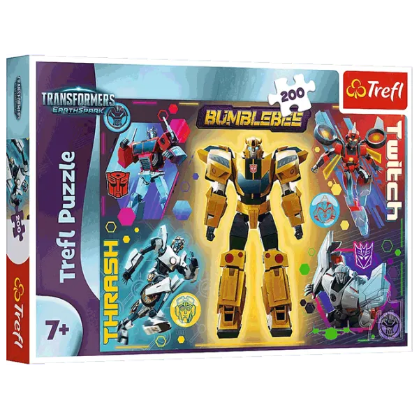 Puzzle Trefl Transformers 7+/ Количество деталей: 200 photo 1