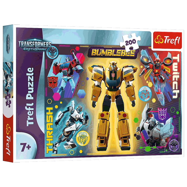 Puzzle Trefl Transformers 7+/ Количество деталей: 200 photo 1