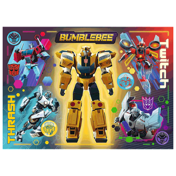 Puzzle Trefl Transformers 7+/ Количество деталей: 200 photo 2