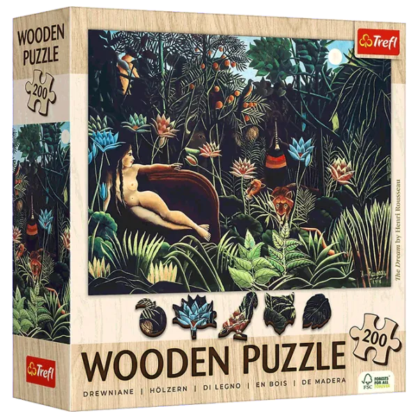 Puzzle Trefl The Dream - Henri Rousseau 9+/ Numărul de piese: 200 photo 1 Puzzle Trefl The Dream - Henri Rousseau 9+/ Numărul de piese: 200 photo 1