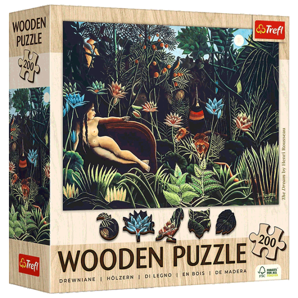 Puzzle Trefl The Dream - Henri Rousseau 9+/ Numărul de piese: 200 photo 1 Puzzle Trefl The Dream - Henri Rousseau 9+/ Numărul de piese: 200 photo 1