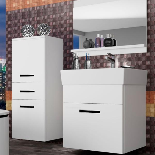 Наборы мебели для ванной комнаты Belini 2 KOR M 2/1 ЛДСП / White photo 1