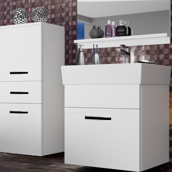 Наборы мебели для ванной комнаты Belini 2 KOR M 2/1 ЛДСП / White photo 3