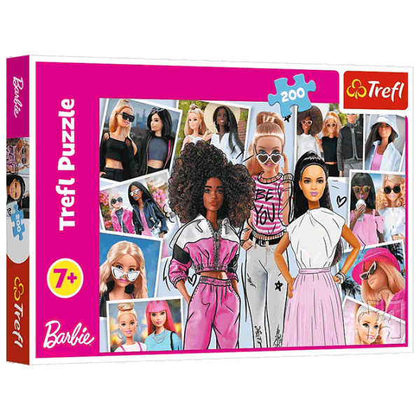 Puzzle Trefl In the world of Barbie 7+/ Numărul de piese: 200 photo 1 Puzzle Trefl In the world of Barbie 7+/ Numărul de piese: 200 photo 1