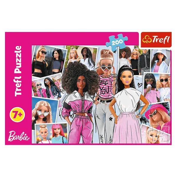Puzzle Trefl In the world of Barbie 7+/ Numărul de piese: 200 photo 3 Puzzle Trefl In the world of Barbie 7+/ Numărul de piese: 200 photo 3