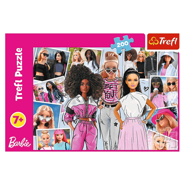 Puzzle Trefl In the world of Barbie 7+/ Numărul de piese: 200 photo 3 Puzzle Trefl In the world of Barbie 7+/ Numărul de piese: 200 photo 3