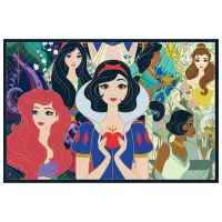 Puzzle Trefl Enchanting princesses 7+/ Numărul de piese: 400 photo 3