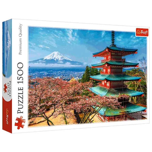 Puzzle Trefl Mount Fuji 12+/ Numărul de piese: 1500 photo 1