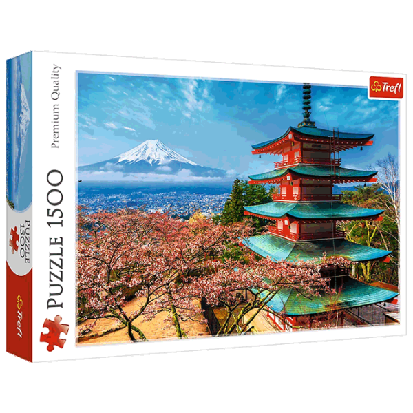 Puzzle Trefl Mount Fuji 12+/ Numărul de piese: 1500 photo 1
