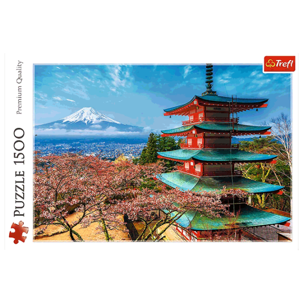 Puzzle Trefl Mount Fuji 12+/ Numărul de piese: 1500 photo 2