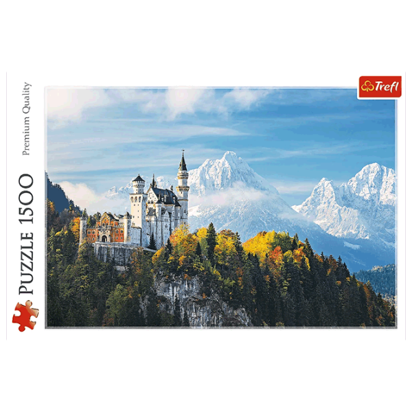 Puzzle Trefl Bawarian Alps 12+/ Количество деталей: 1500 photo 2