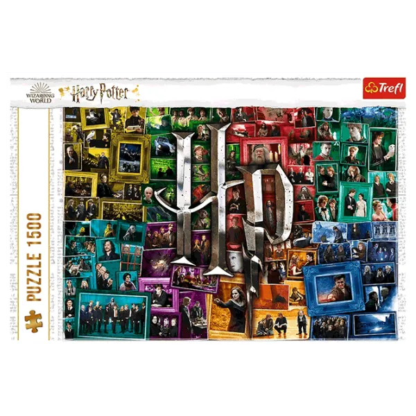 Puzzle Trefl World of Harry Potter 12+/ Numărul de piese: 1500 photo 2 Puzzle Trefl World of Harry Potter 12+/ Numărul de piese: 1500 photo 2