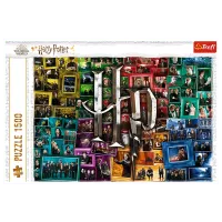 Puzzle Trefl World of Harry Potter 12+/ Numărul de piese: 1500 photo 2