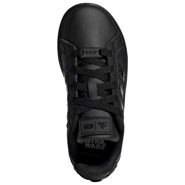 Ghete pentru băieți Adidas Star Wars Grand Court 2.0 K Demisezon / Black photo 2 Ghete pentru băieți Adidas Star Wars Grand Court 2.0 K Demisezon / Black photo 2