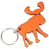 Брелок Munkees Bottle Opener Moose Алюминий / Оранжевый