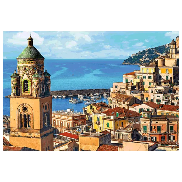 Puzzle Trefl Amalfi, Italy 12+/ Numărul de piese: 1500 photo 2 Puzzle Trefl Amalfi, Italy 12+/ Numărul de piese: 1500 photo 2