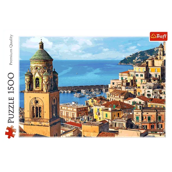 Puzzle Trefl Amalfi, Italy 12+/ Numărul de piese: 1500 photo 3 Puzzle Trefl Amalfi, Italy 12+/ Numărul de piese: 1500 photo 3