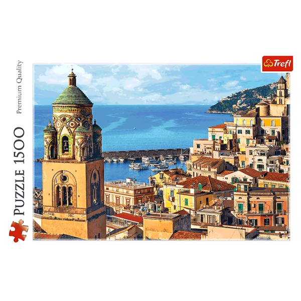 Puzzle Trefl Amalfi, Italy 12+/ Numărul de piese: 1500 photo 3 Puzzle Trefl Amalfi, Italy 12+/ Numărul de piese: 1500 photo 3