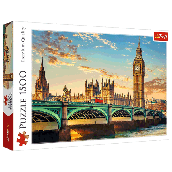 Puzzle Trefl London, UK 12+/ Numărul de piese: 1500 photo 1 Puzzle Trefl London, UK 12+/ Numărul de piese: 1500 photo 1