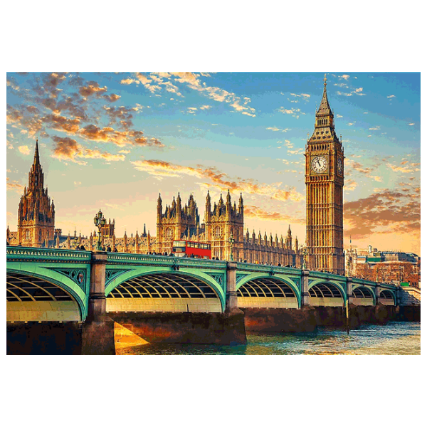 Puzzle Trefl London, UK 12+/ Numărul de piese: 1500 photo 2 Puzzle Trefl London, UK 12+/ Numărul de piese: 1500 photo 2