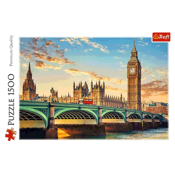 Puzzle Trefl London, UK 12+/ Numărul de piese: 1500 photo 3 Puzzle Trefl London, UK 12+/ Numărul de piese: 1500 photo 3