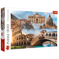 Puzzle Trefl Favorite Places: Italy 12+/ Numărul de piese: 1500