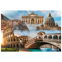 Puzzle Trefl Favorite Places: Italy 12+/ Numărul de piese: 1500 photo 2