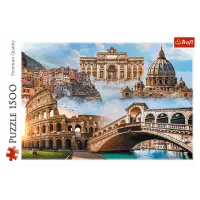 Puzzle Trefl Favorite Places: Italy 12+/ Numărul de piese: 1500 photo 3