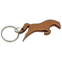 Брелок Munkees Horse Алюминий / Коричневый