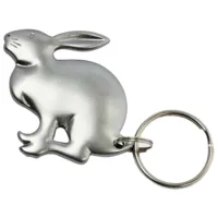 Брелок Munkees Bottle Opener Rabbit Алюминий / Серебряный