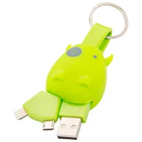Брелок Munkees USB Mobiler Ladeadapter Силикон / Разноцветный