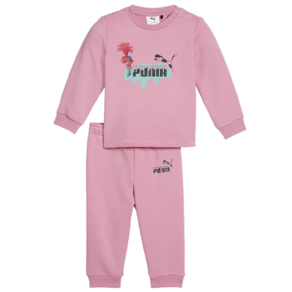Спортивный костюм для девочек Puma PU62738248  Розовый photo 1 Спортивный костюм для девочек Puma PU62738248  Розовый photo 1