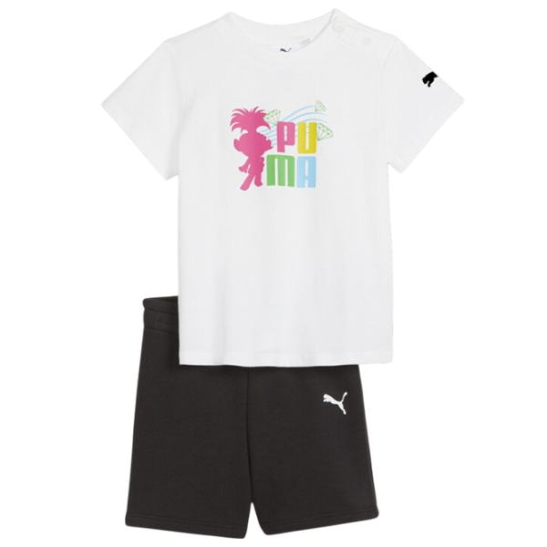 Спортивный костюм для девочек Puma PU62483902  Белый photo 1 Спортивный костюм для девочек Puma PU62483902  Белый photo 1