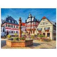 Puzzle Trefl Market Square Heppenheim 15+/ Numărul de piese: 3000