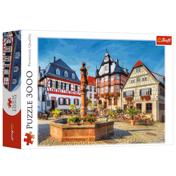 Puzzle Trefl Market Square Heppenheim 15+/ Количество деталей: 3000 photo 2 Puzzle Trefl Market Square Heppenheim 15+/ Количество деталей: 3000 photo 2